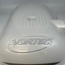 Custom White Carbon Fiber Hydro Dipped Engine Covers for Silverado, Tahoe & Cadillac