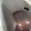Custom Velvet Red Carbon Fiber Hydro Dipped Engine Covers for Silverado, Tahoe &amp; Cadillac