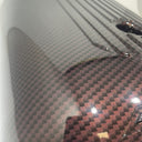 Custom Velvet Red Carbon Fiber Hydro Dipped Engine/Fuse Box Covers for Silverado, Tahoe &amp; Cadillac